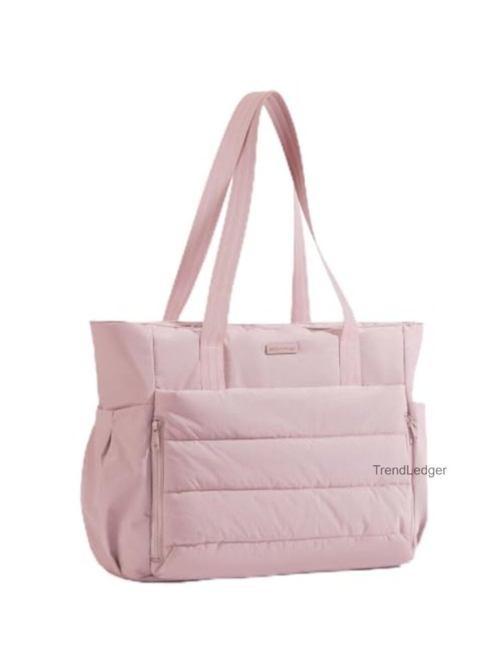 NISHEL Puffy Lightweight Work Tote Bag Large 15.6in Laptop Office Travel Purse